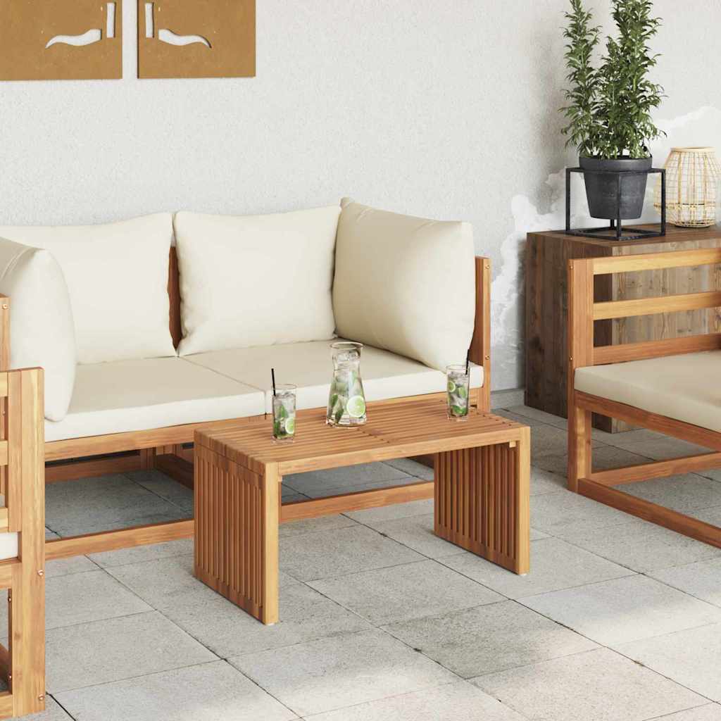 Garten-Beistelltisch 3 pcs Braun 33 x 44,5 x 51 cm