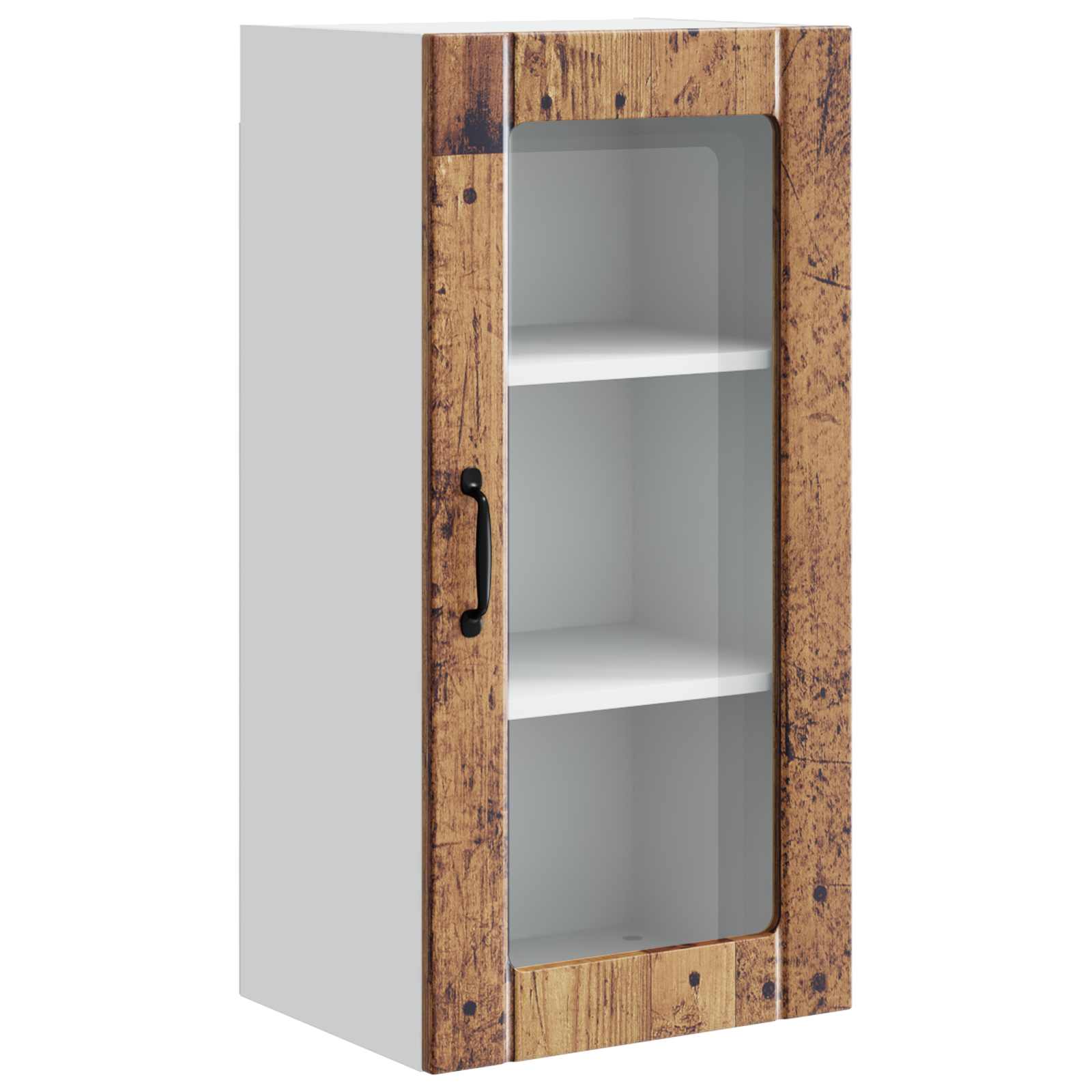 Herdumbauschränke 2 Stk. Porto Weiß Holzwerkstoff