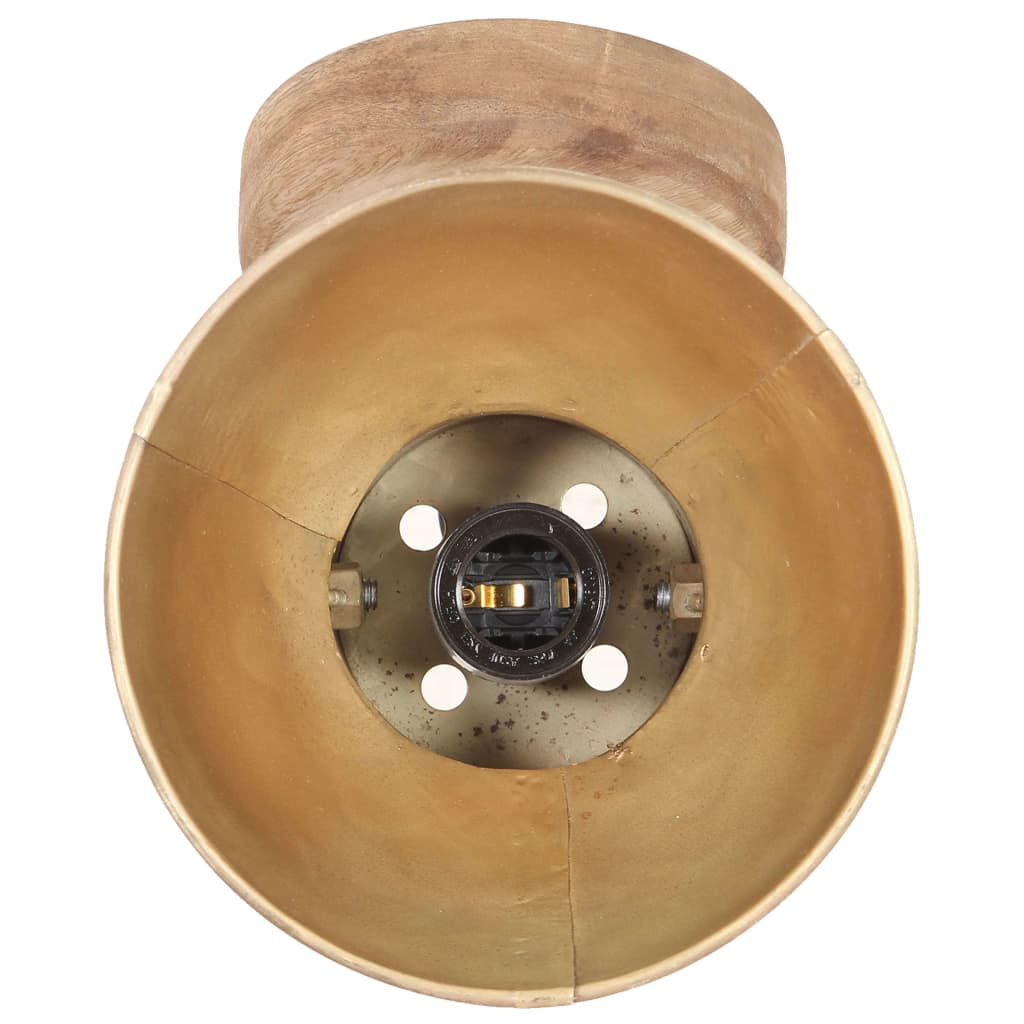 Wandlampe Industriestil Silbern 45x25 cm E27