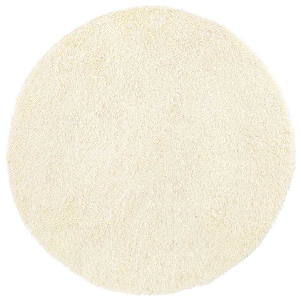 Teppich Shaggy Hochflor NAVARRA Beige 60x100 cm Polyester