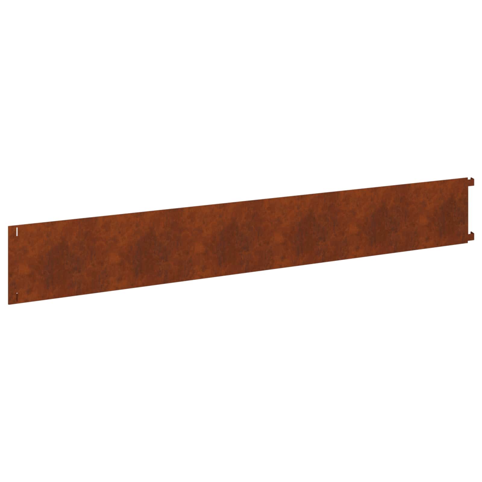 Raseneinfassung 10 pcs 102 x 4 x 4 cm Stahl Schwarz