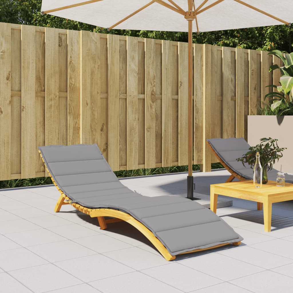 Liege-Kissen Blatt Blattmuster 200 x 70 x 3 cm Oxford-Stoff
