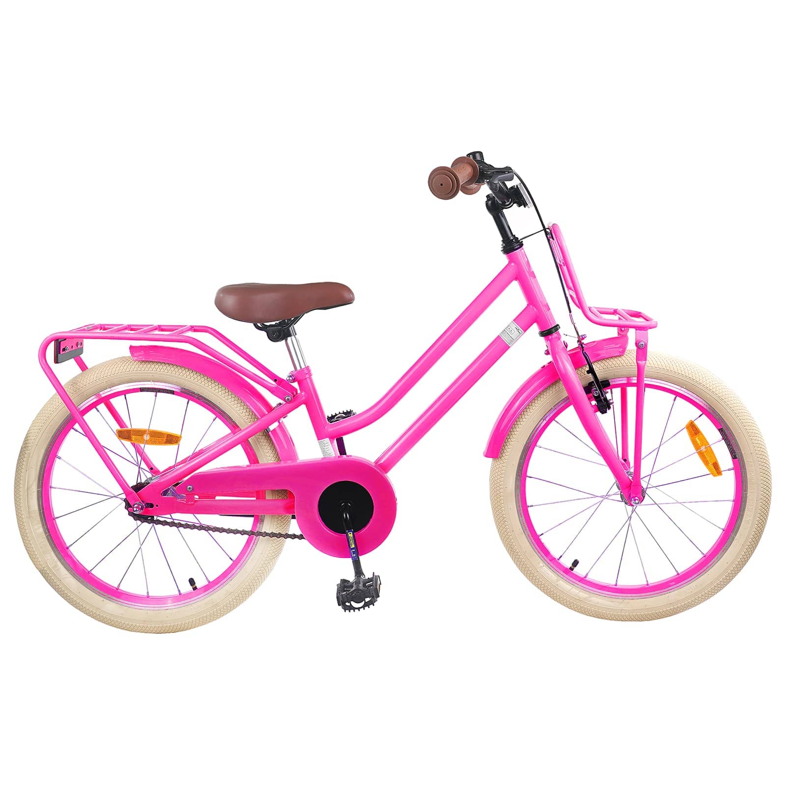 Kinderfahrrad 12 Zoll für 2-4 Jahre alt Hellrosa