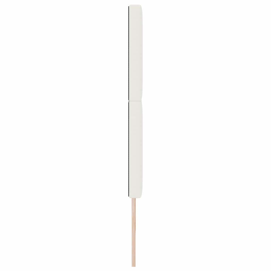 Kopfteil Hellgrau 80 cm Cordstoff