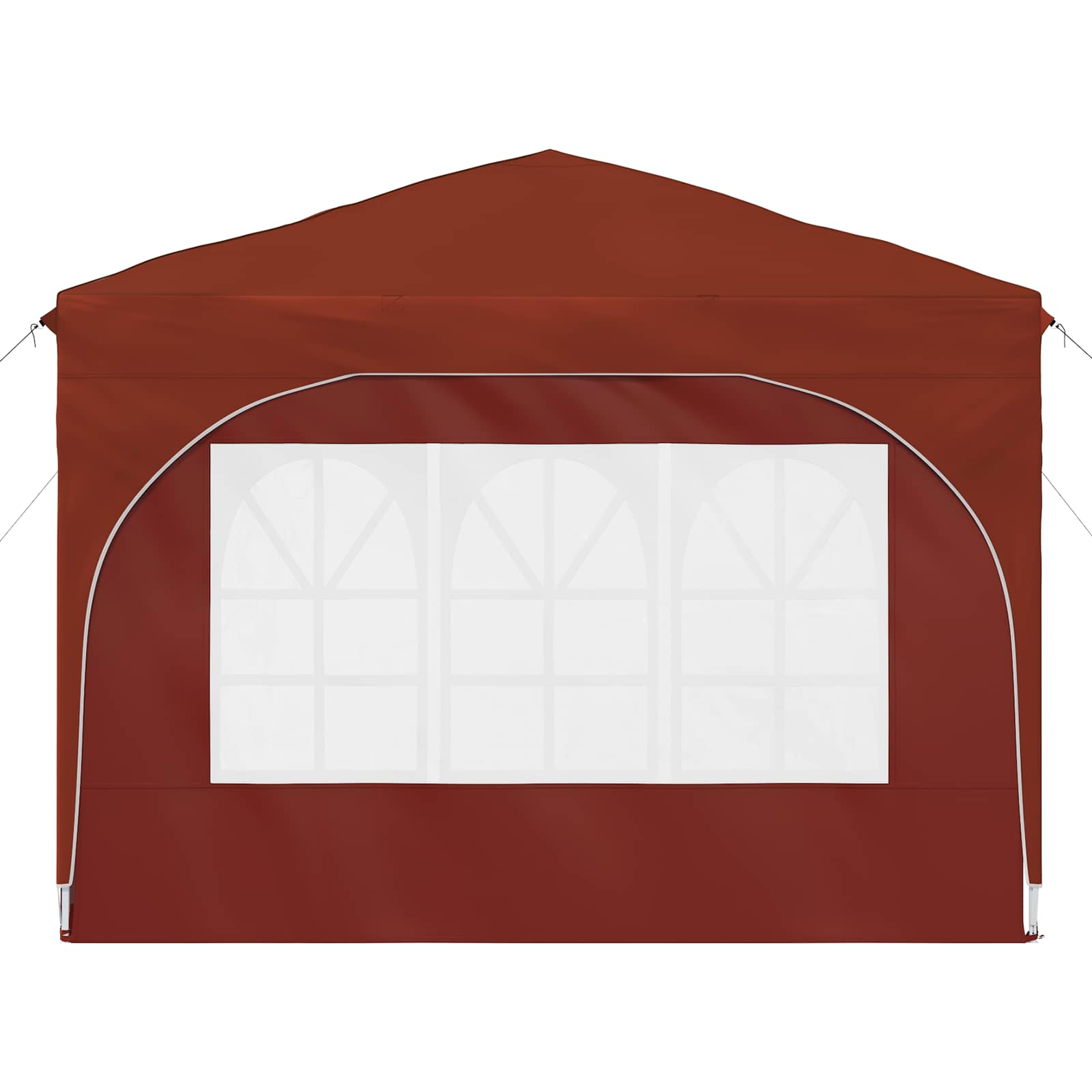 Pop-up Partyzelt 290 x 290 x 245 cm Creme