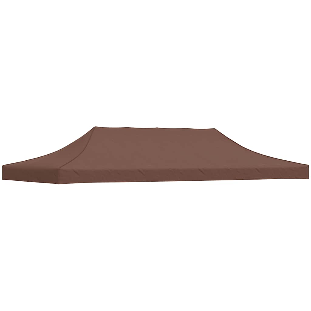 Partyzelt-Dach 3x3 m Beige 270 g/m²