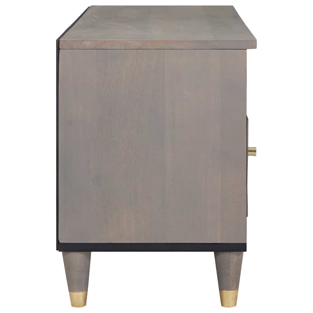 TV-Schränk Honigbraun 100 x 33 x 46 cm Massivholz Mango