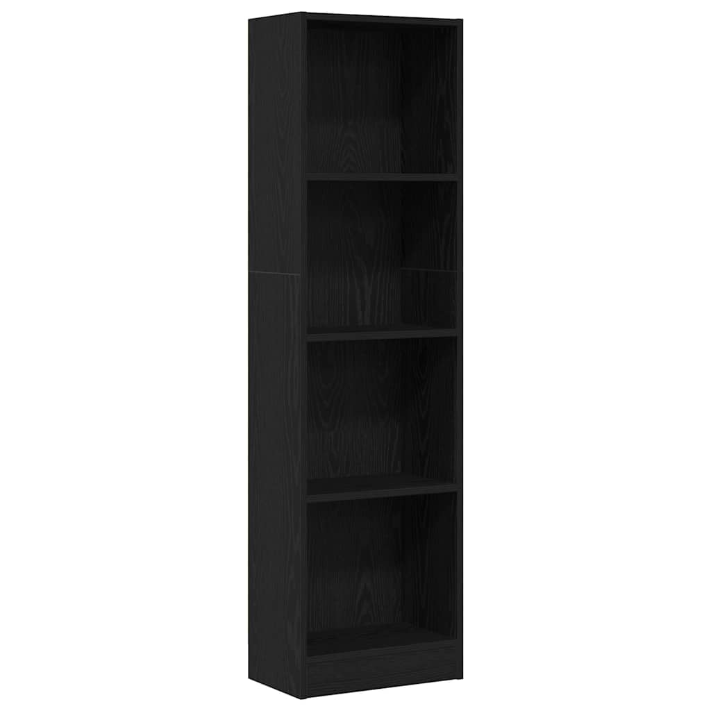 Bücherregal Weiß 40x24x75 cm Holzwerkstoff