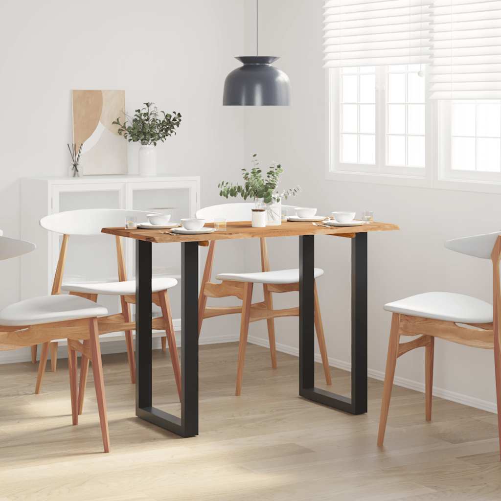 Esstisch 154x80x76 cm Massivholz Akazie