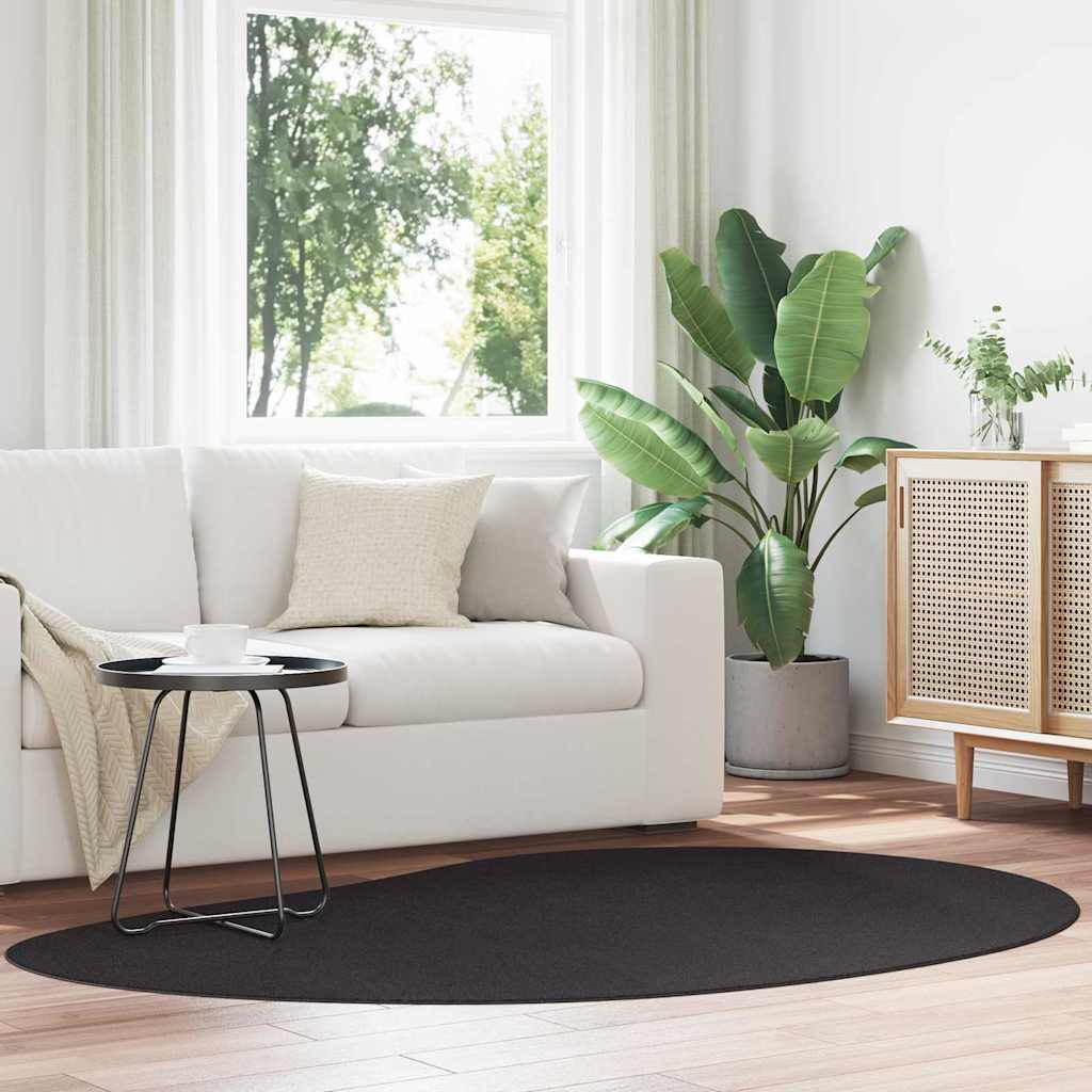Bereichsteppiche HUARTE Anthrazit 100 x 200 cm Polyester