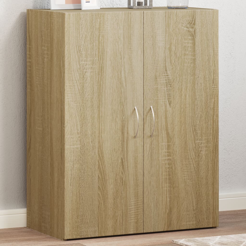 Aktenschrank Weiß 60x32x153 cm Holzwerkstoff