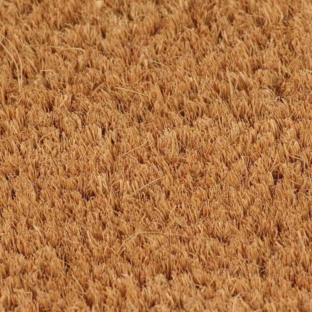 Fußmatte Natur 80x100 cm Kokosfaser Getuftet