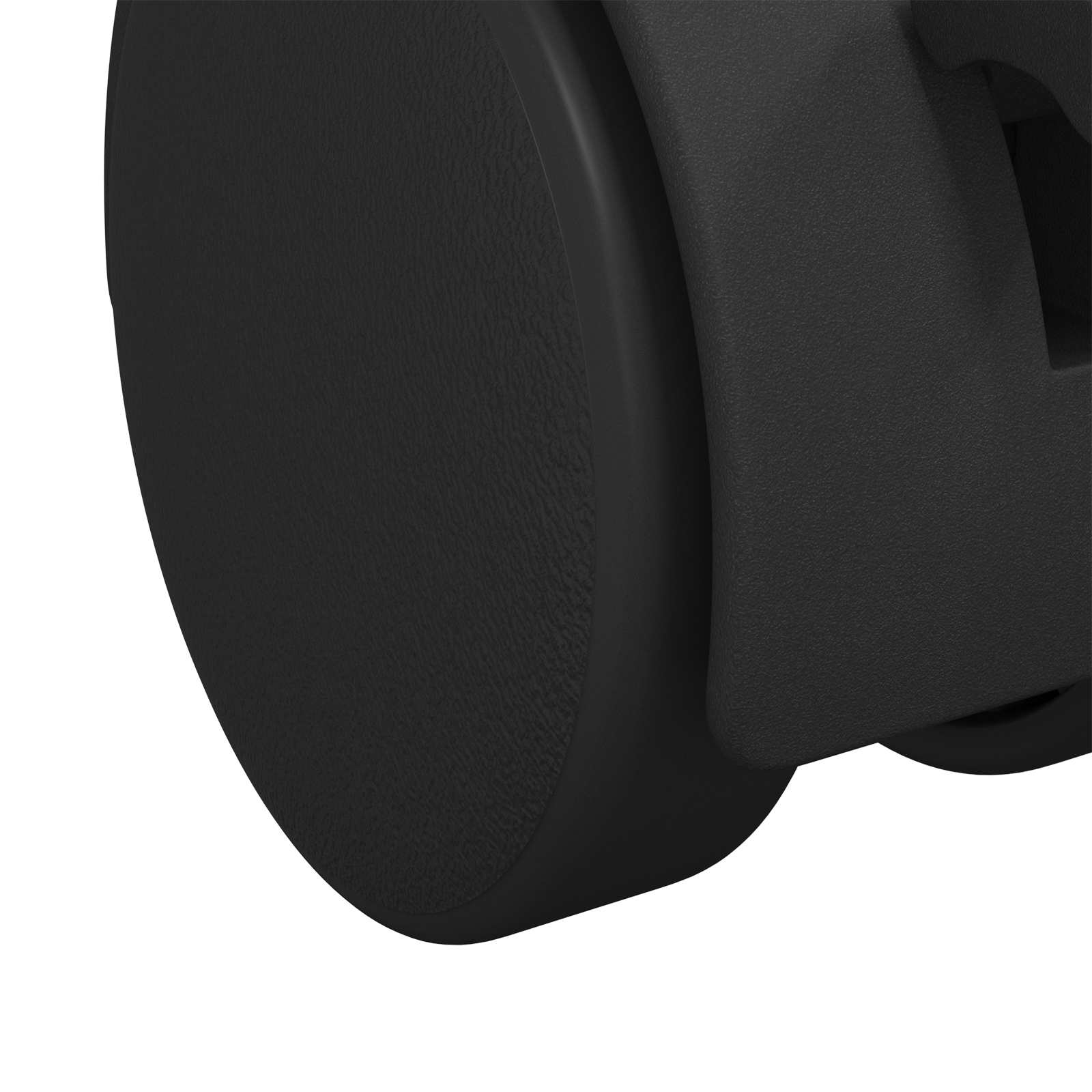 Rolle 2 pcs Schwarz 39,5 x 39,5 x 37,8 mm