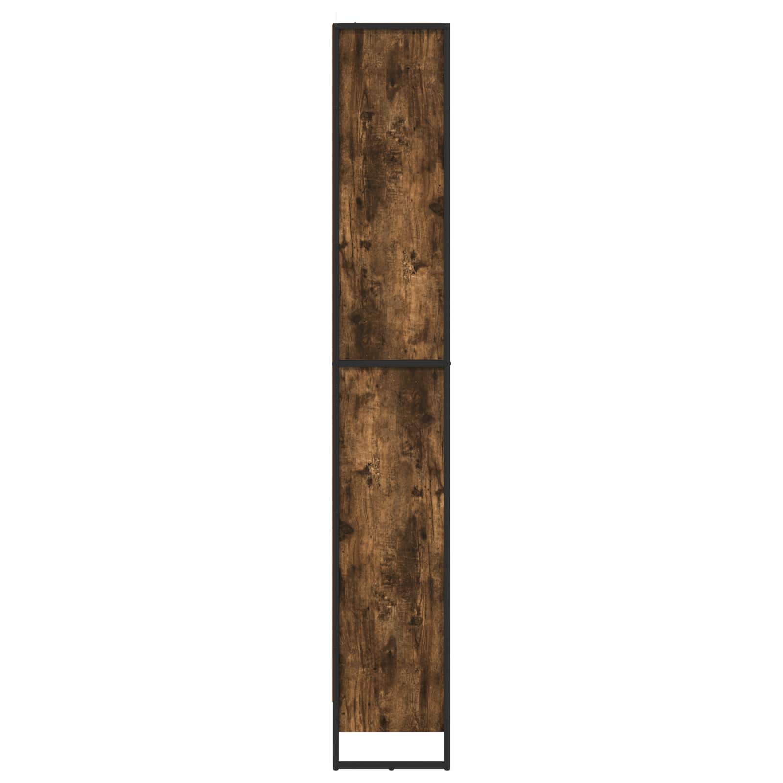 Bücherregal 2 pcs Schwarz Eichen-Optik 60 x 30 x 189,5 cm