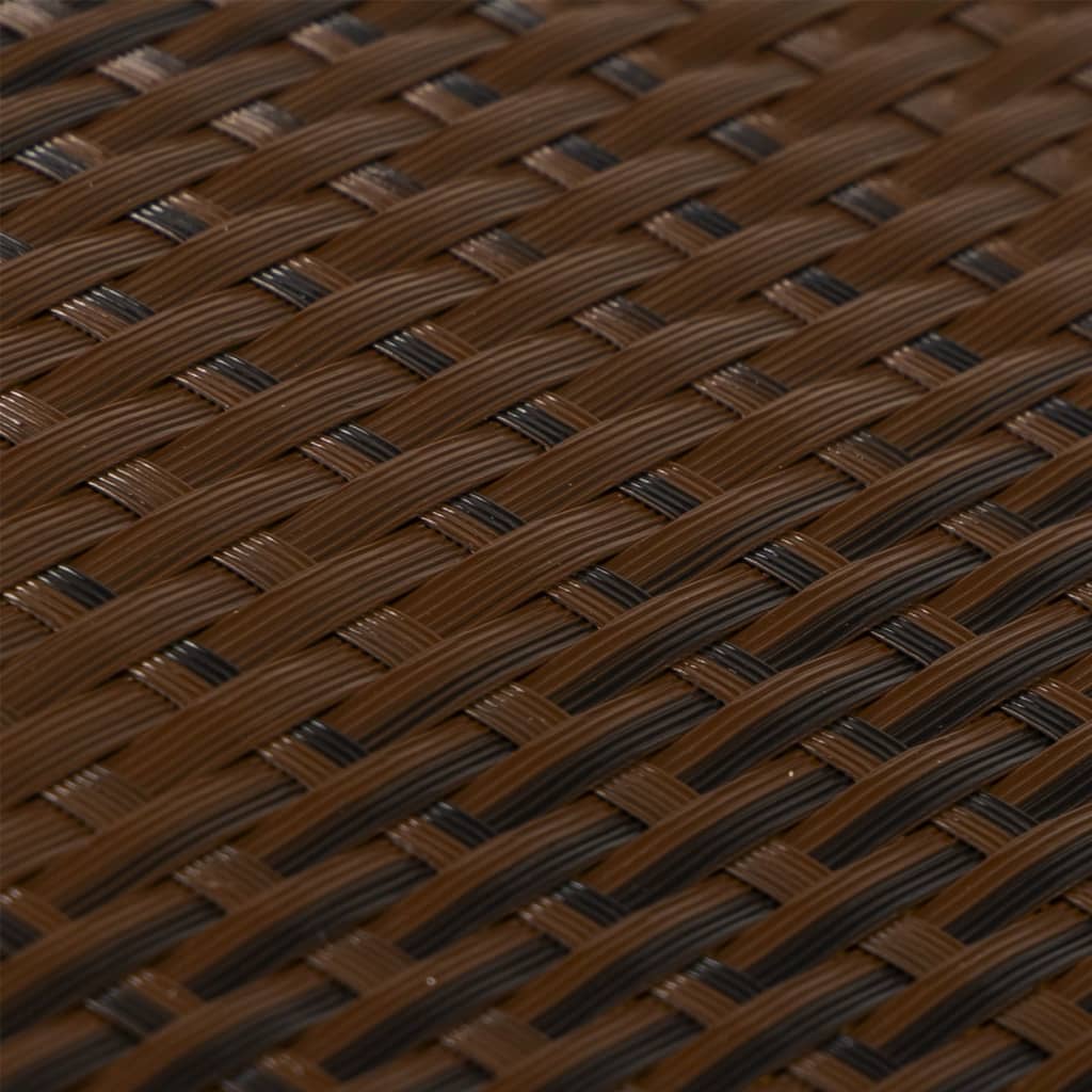 Balkon-Sichtschutz Anthrazit 300x90 cm Poly Rattan