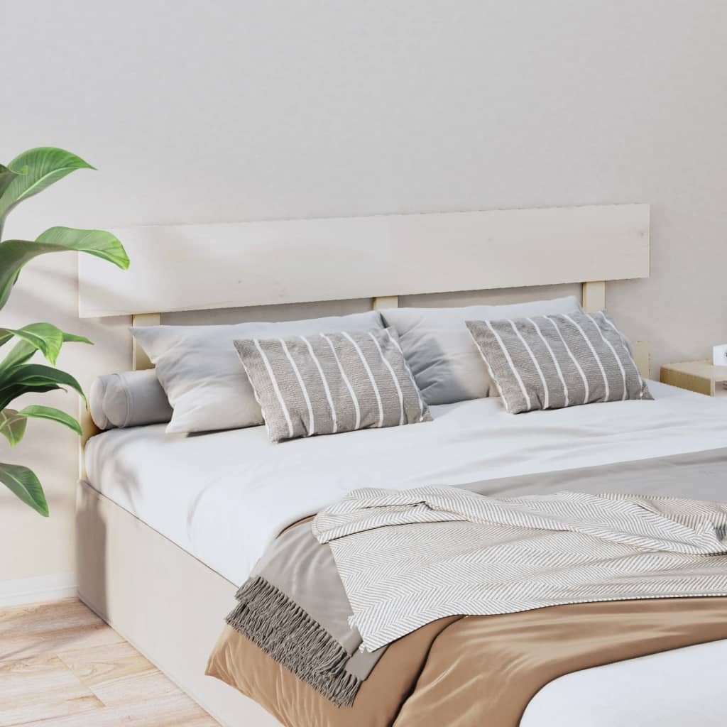 Bett-Kopfteil 78,5x3x81 cm Massivholz Kiefer
