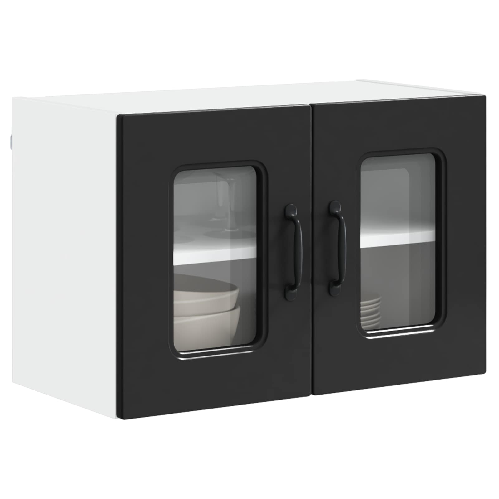 Herdumbauschränke 2 Stk. Kalmar Weiß Holzwerkstoff