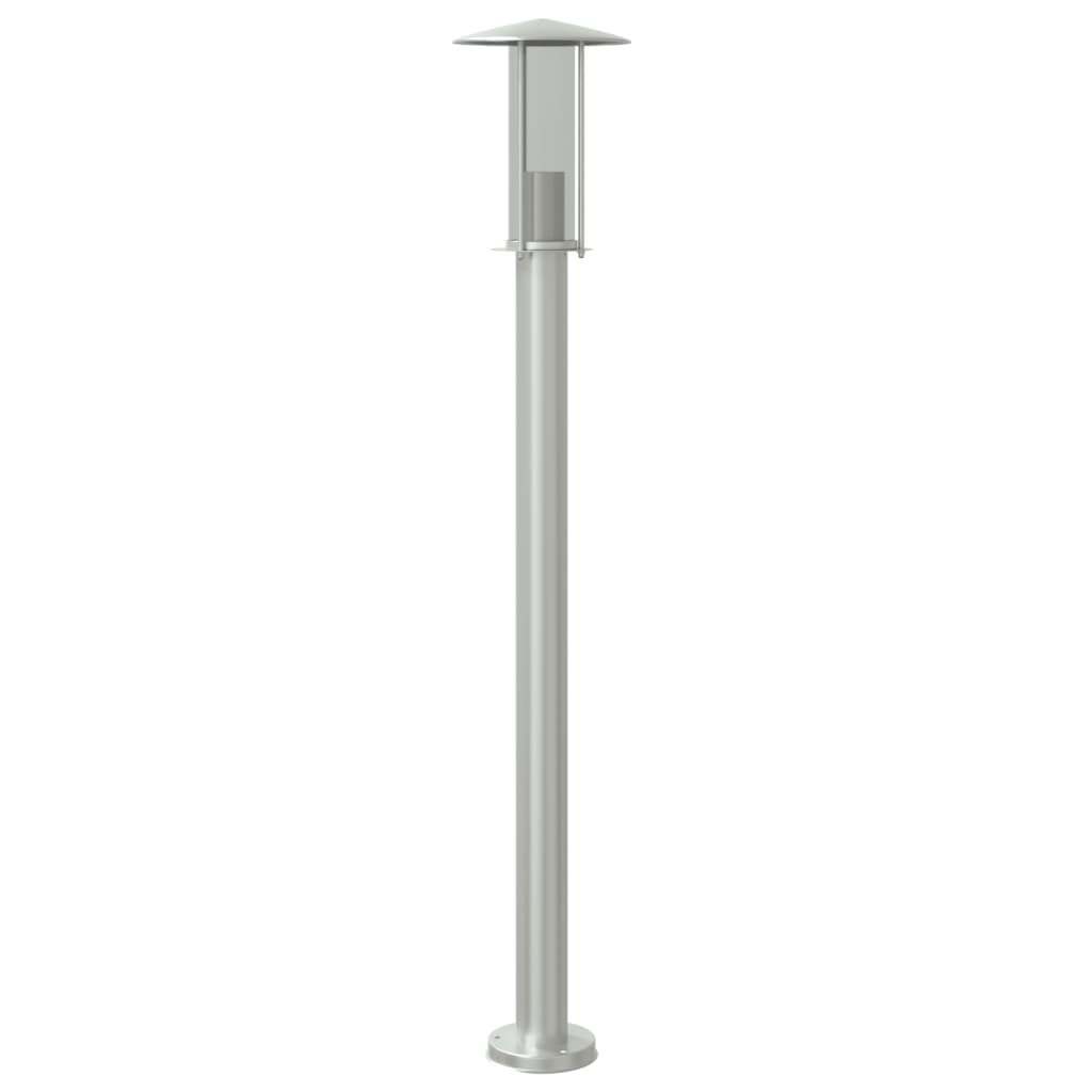 Wegeleuchte Silbern 60 cm Edelstahl