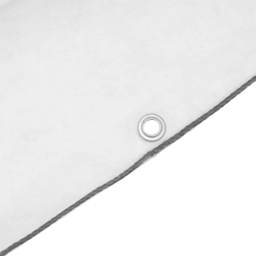Transparente Plane mit Ösen 1x2 m Polyethylen