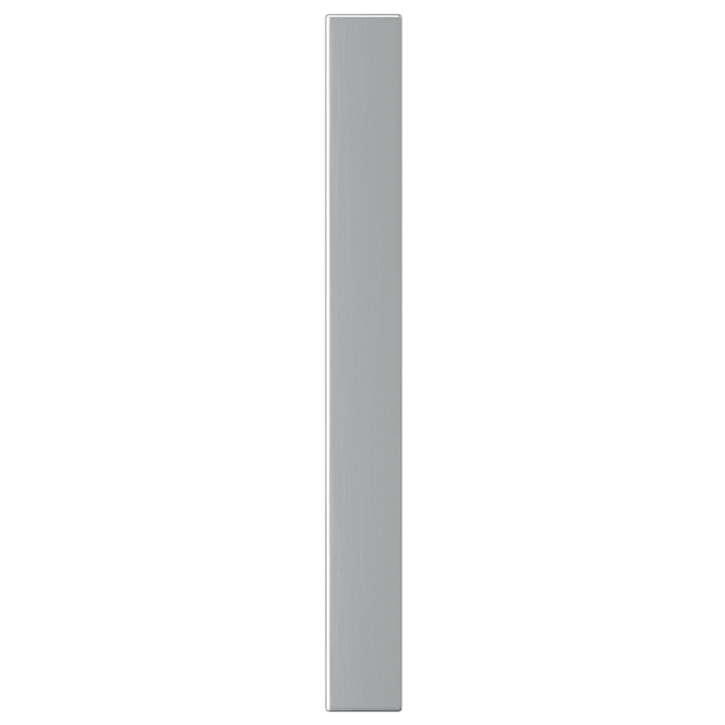 Möbelgriffe 10 Stk. Silbern 64 mm Edelstahl