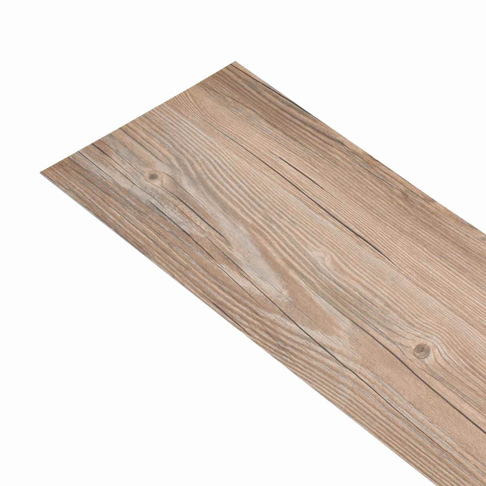 Bodenplanken 18 pcs Walnussbraun 5,26 m² PVC