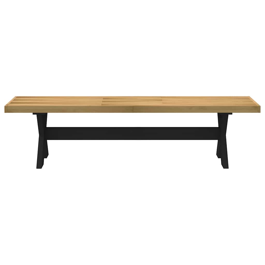 Esstischbank NOAIN 180 x 41 x 45 cm Massives Kiefernholz