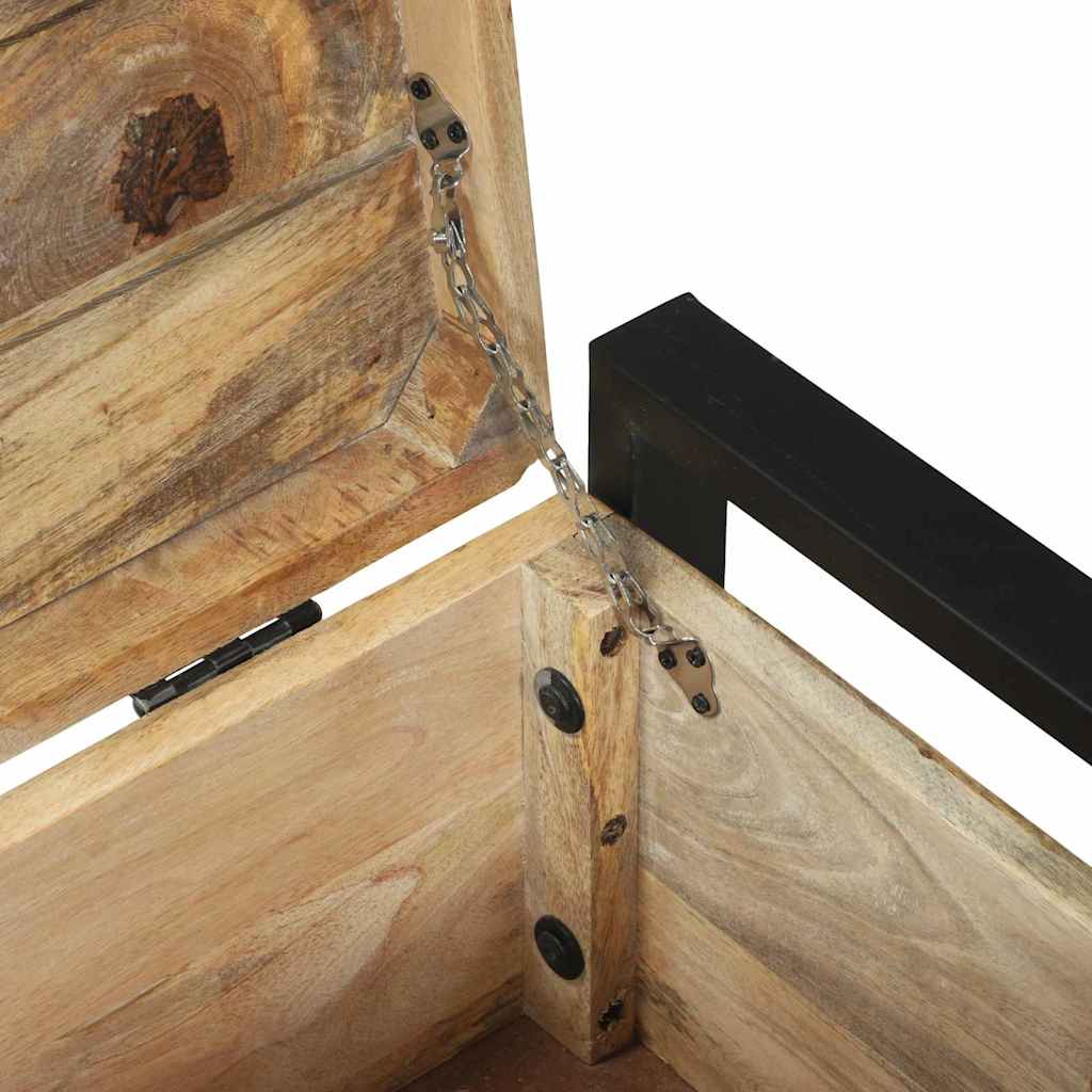 Aufbewahrungs-Truhen Braun 40 x 30 x 30 cm Massivholz Mango