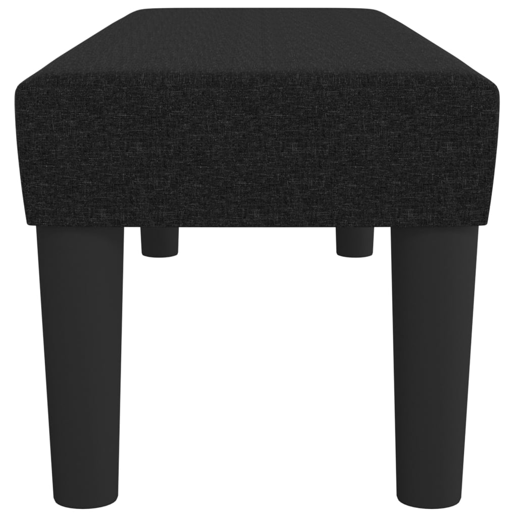 Sitzbank Hellgrau 70x30x30 cm Stoff