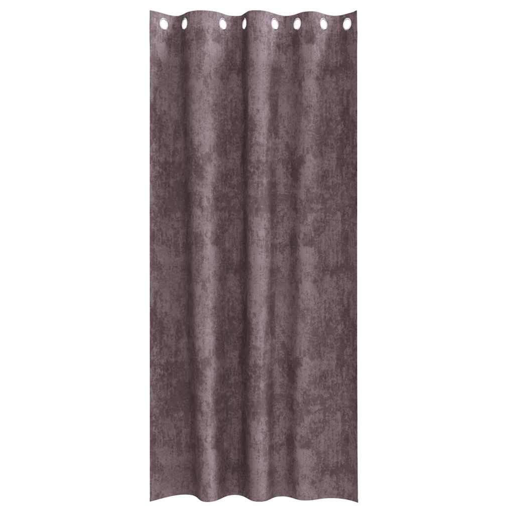 Samtvorhänge mit Vorhängen 2 pcs Weinrot 140 x 140 cm Samt
