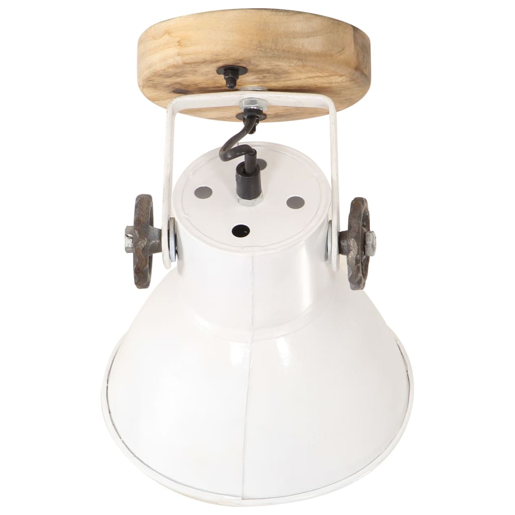 Wandlampe Industriestil Silbern 45x25 cm E27