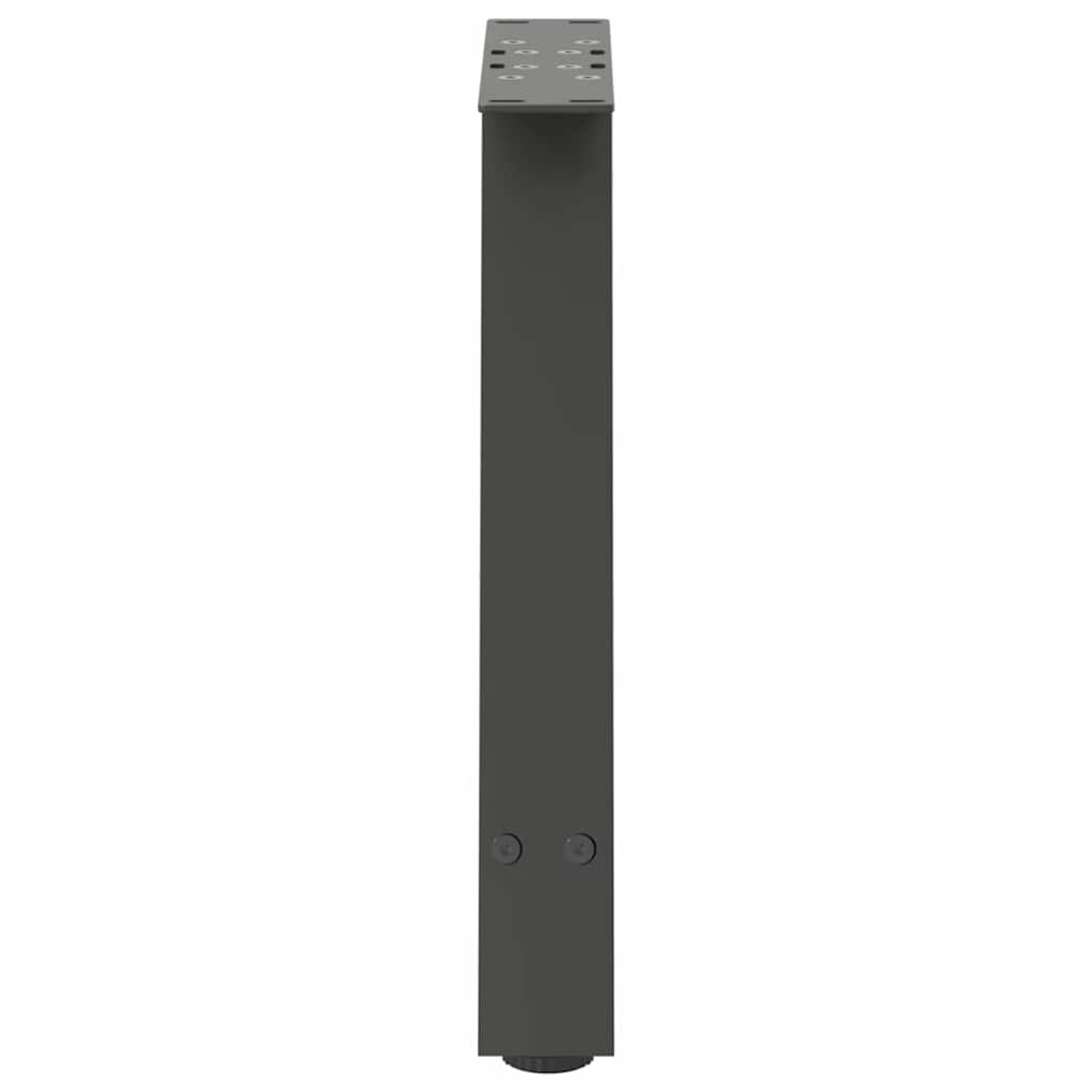 Couchtischbeine A-Form 2 Stk. 30x(30-31) cm Stahl