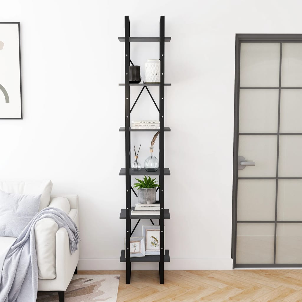 Bücherregal 3 Fächer Weiß 40x30x105 cm Holzwerkstoff