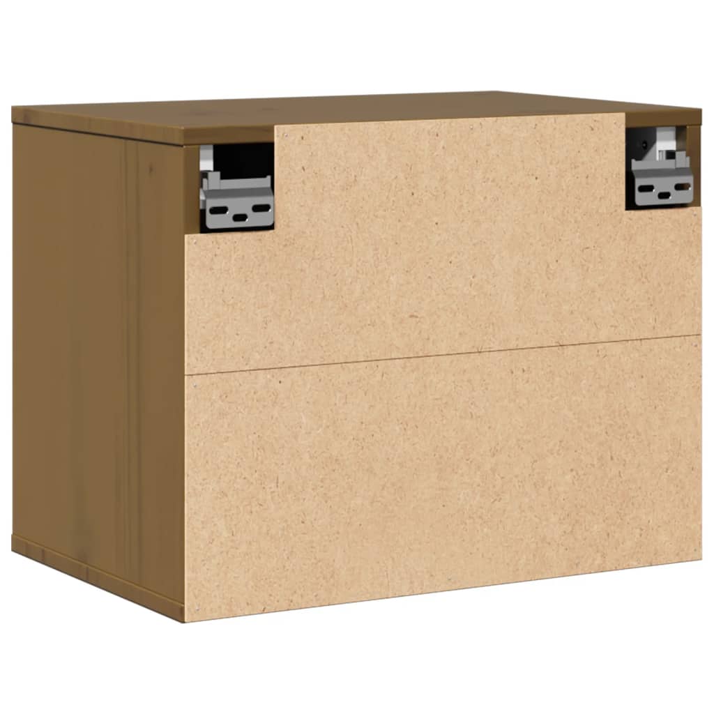 Wandschrank 45x30x35 cm Massivholz Kiefer
