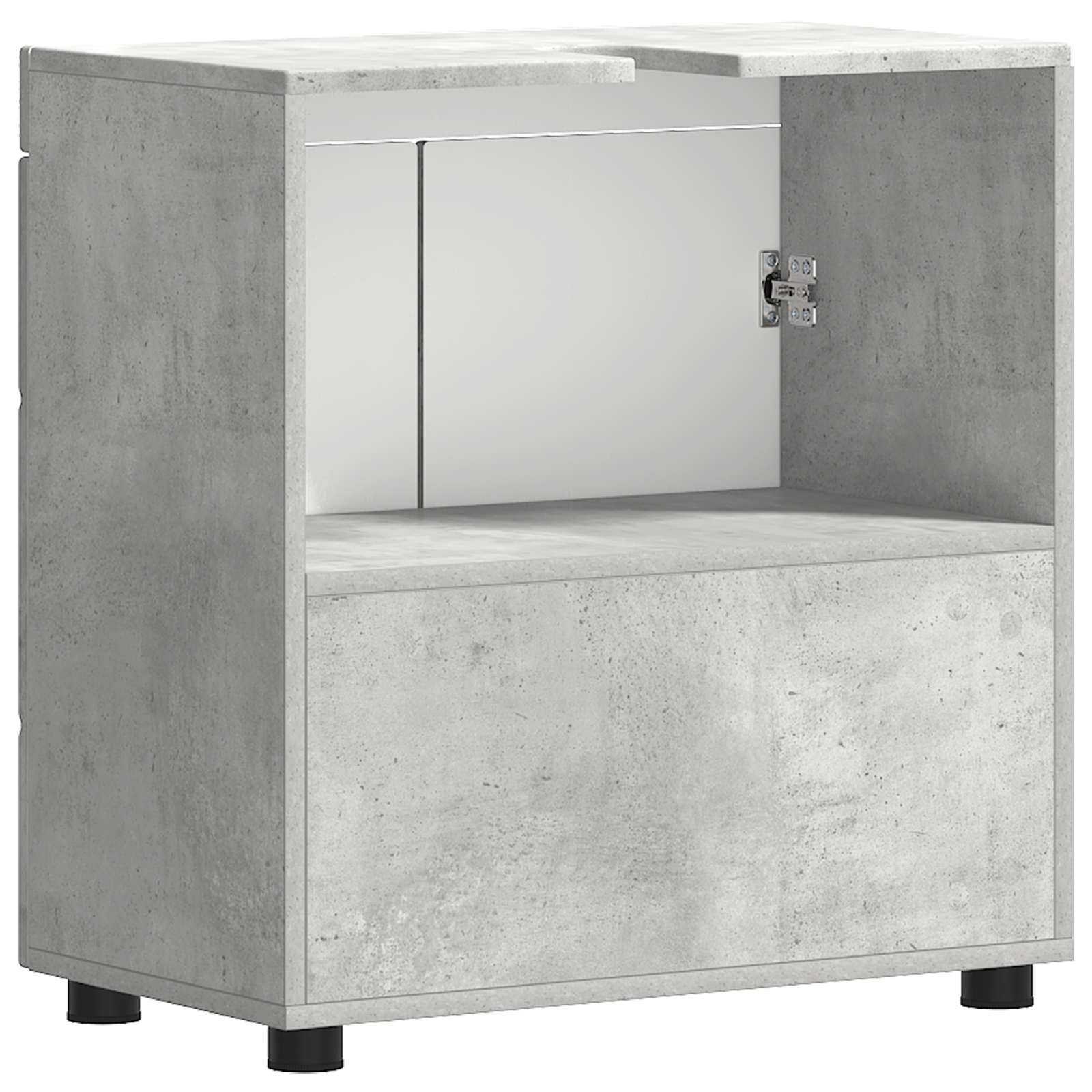 Badezimmermöbel-Set TULUM 2 pcs Weiß 60 x 34 x 63 cm