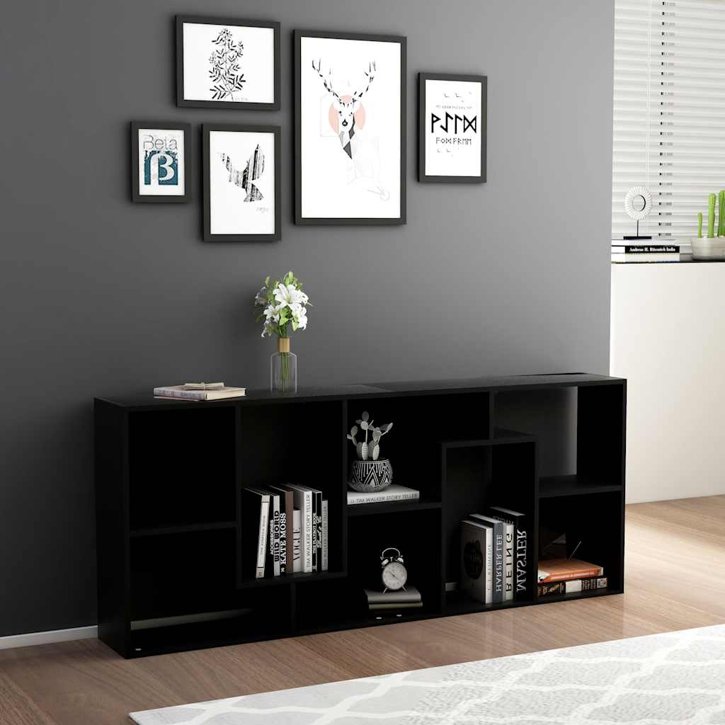 Bücherregal Weiß 67x24x161 cm Holzwerkstoff