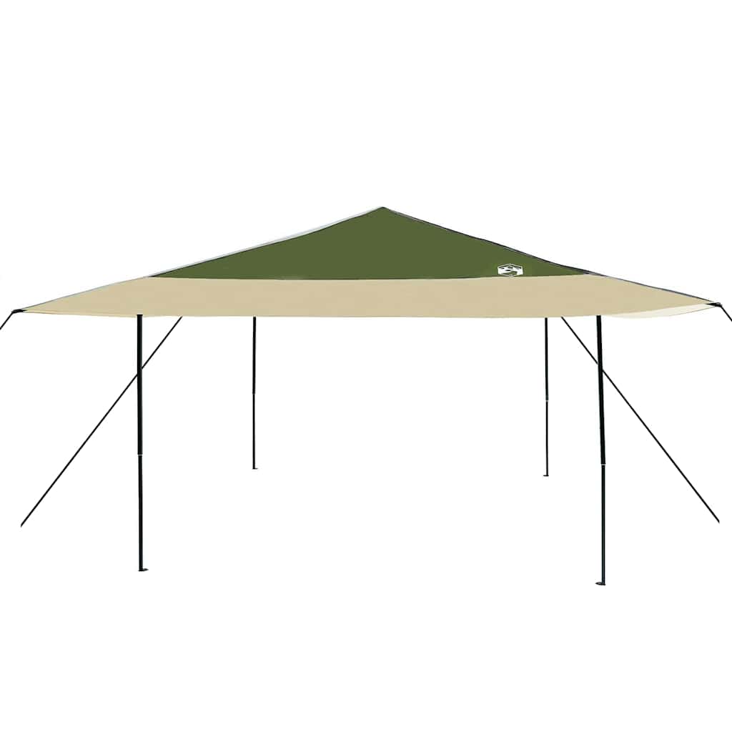 Pavillon-Zelt Blau 395 x 395 x 251 cm Stoff