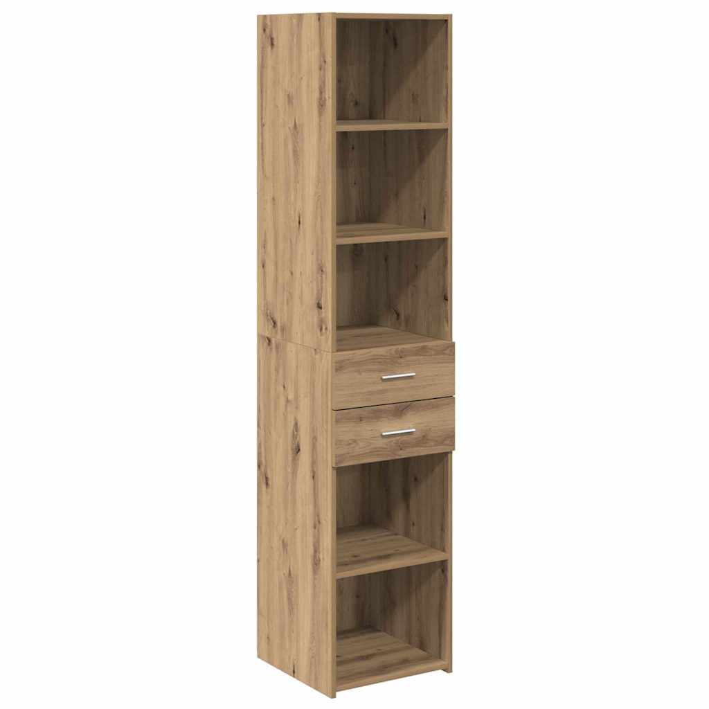 Highboard Altholz 40 x 42,5 x 185 cm Holzwerkstoff