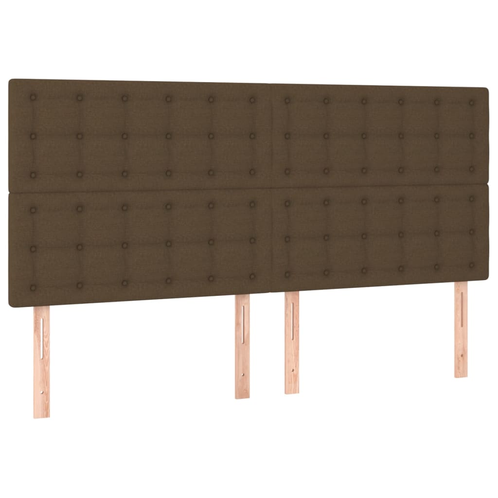 Kopfteil Hellgrau 80x5x118/128 cm Stoff