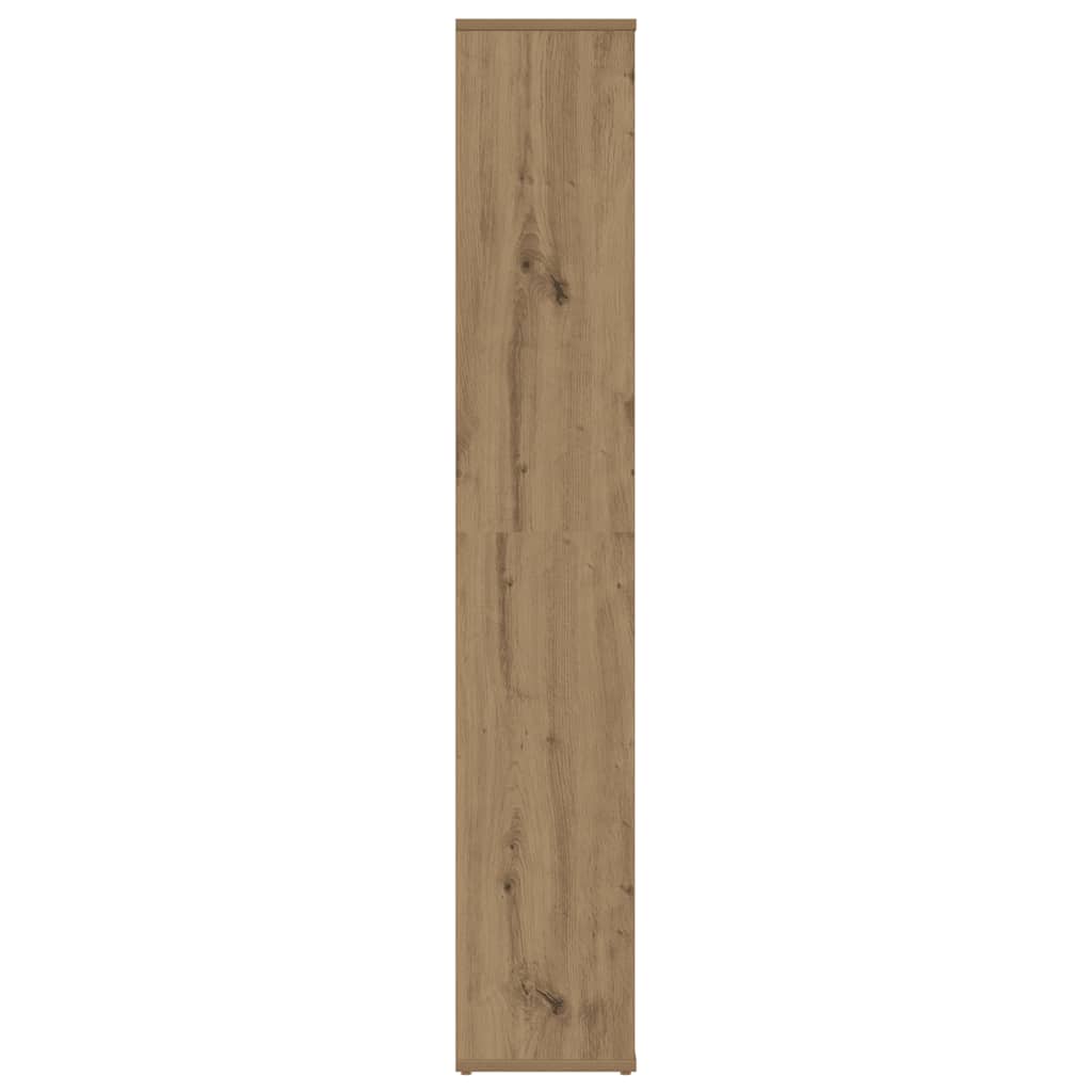 Raumteiler/Bücherregal Weiß 100x24x140 cm Holzwerkstoff