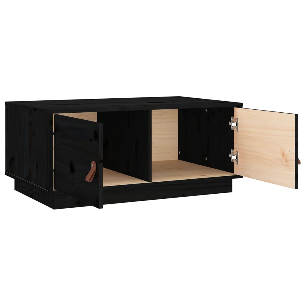 Couchtisch 80x50x35 cm Massivholz Kiefer