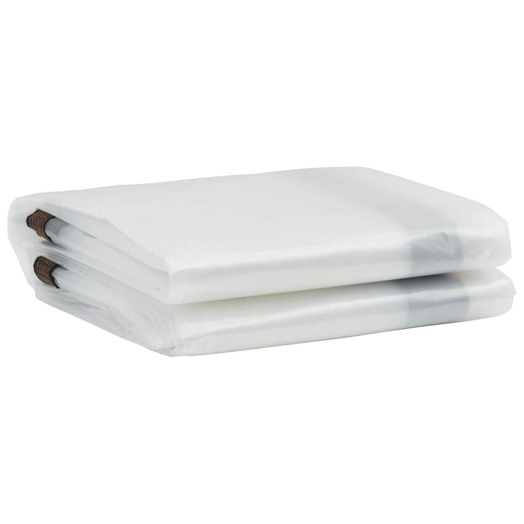 Transparente Plane mit Ösen 1x2 m Polyethylen