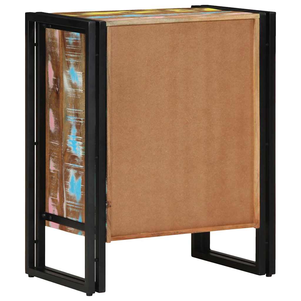 Schuhschrank mit Regal Braun 56 x 35 x 70 cm Massivholz Mango