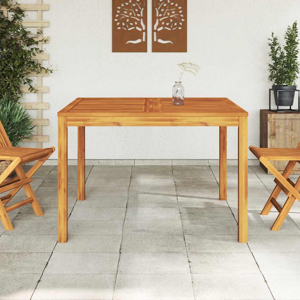 Garten-Esstisch 110x55x75 cm Massivholz Akazie