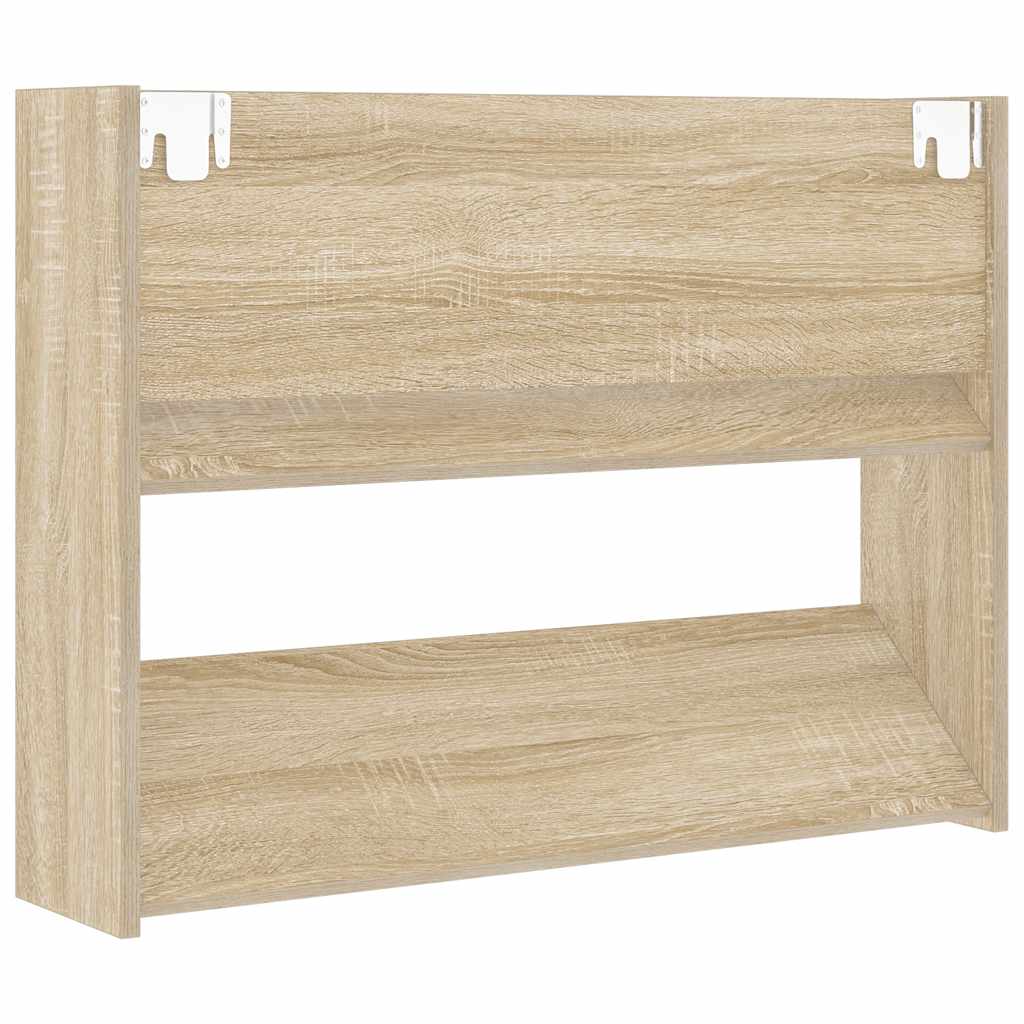 Wand-Schuhschränke 4 Stk. Weiß 60x18x60 cm Holzwerkstoff