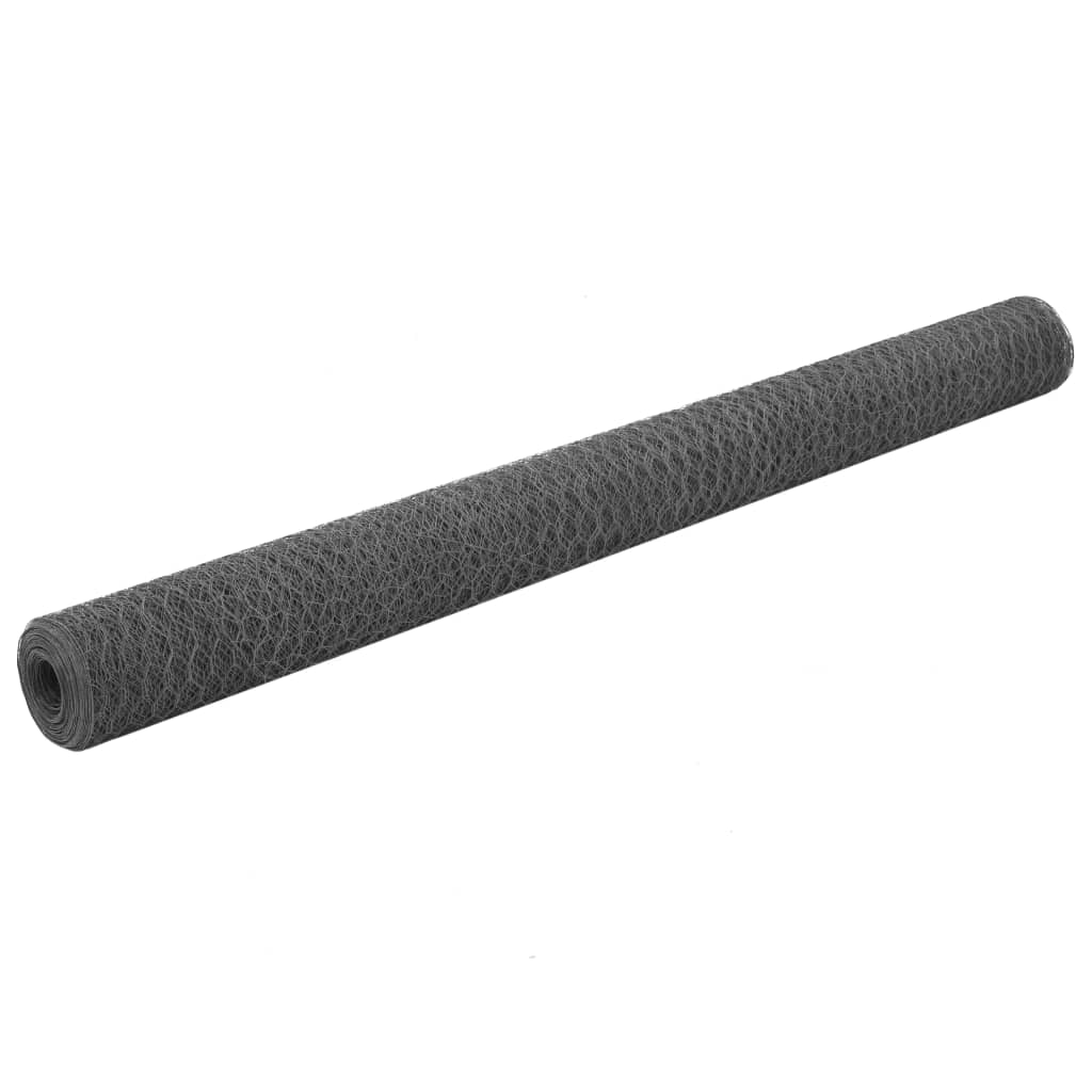 Drahtzaun mit PVC-Beschichtung 25x0,75 m Grün