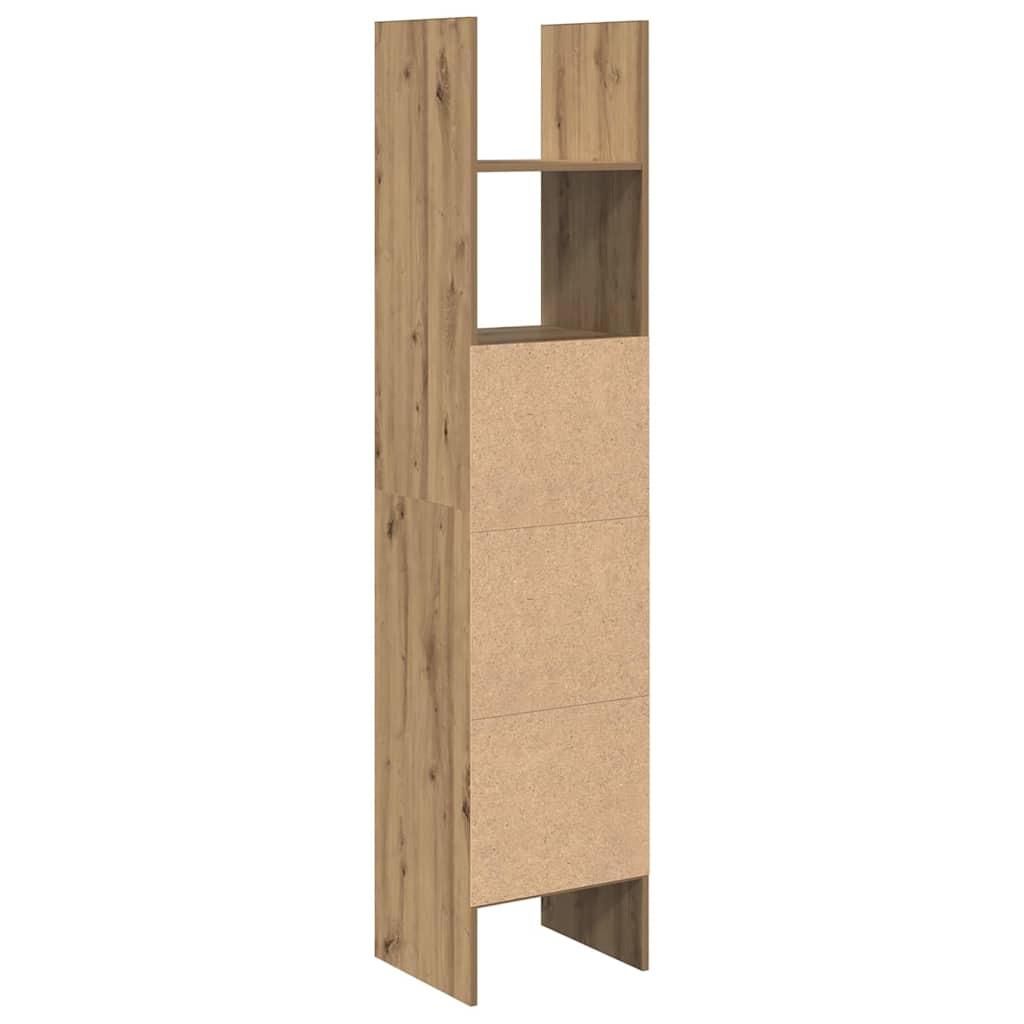 Bücherregal Weiß 40x35x180 cm Holzwerkstoff