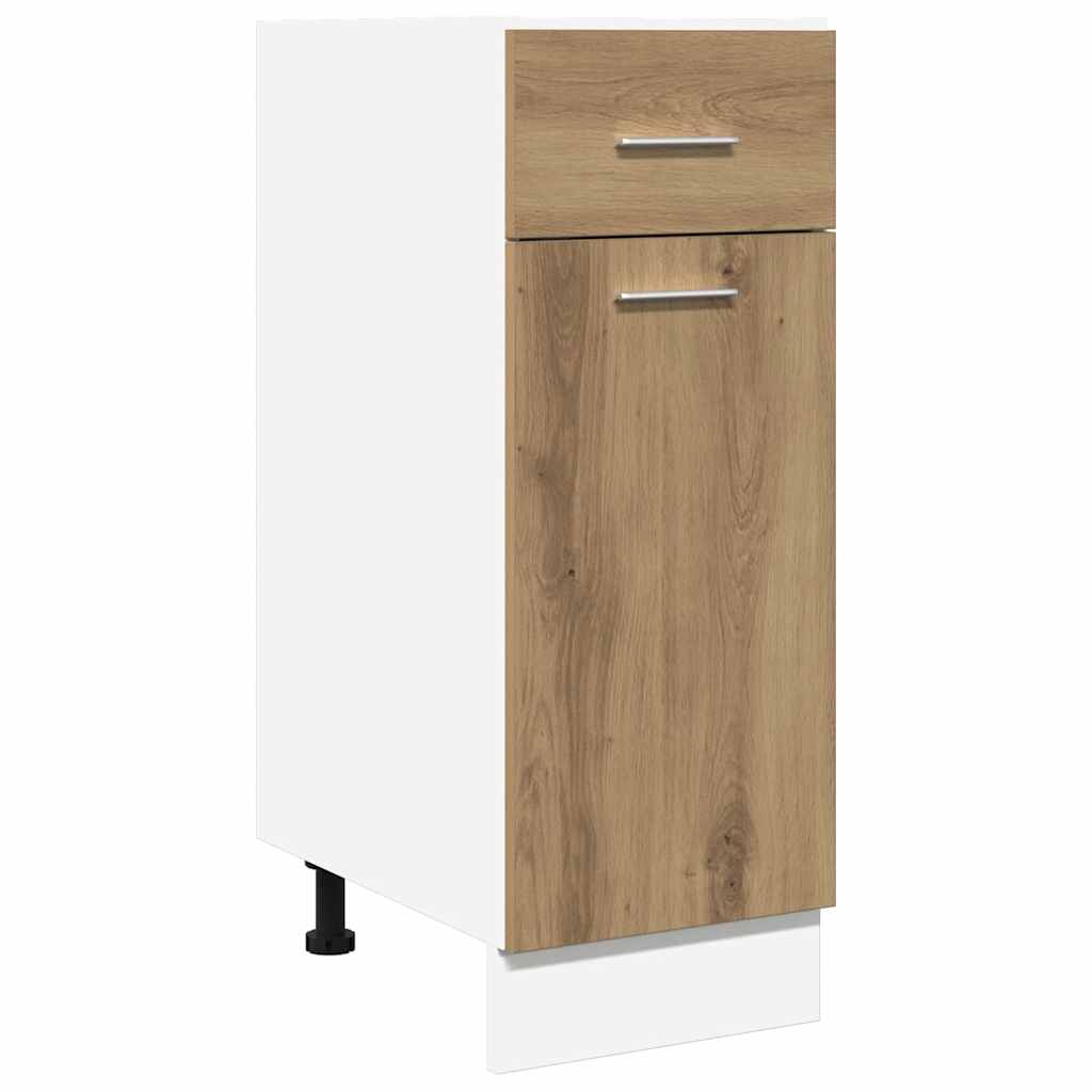 Unterschrank Lyon Weiß 60x46x81,5 cm Holzwerkstoff