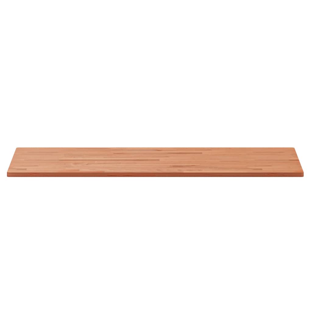 Tischplatte 80x40x1,5 cm Rechteckig Massivholz Buche
