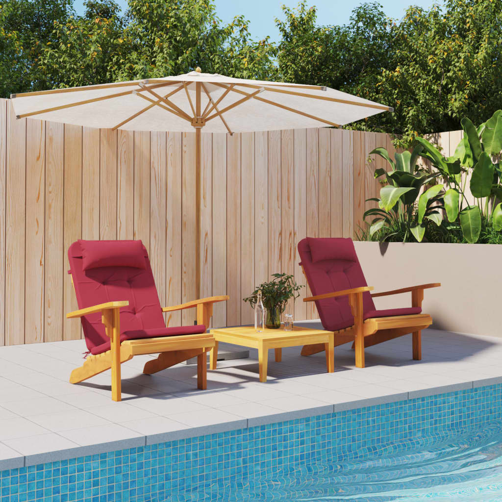 Adirondack-Auflagen 2 Stk. Hellblau Oxford-Gewebe
