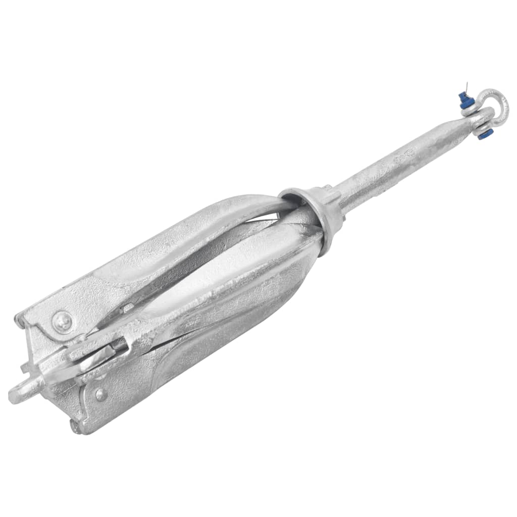 Klappanker Silber 0,7 kg Feuerverzinktes Gusseisen